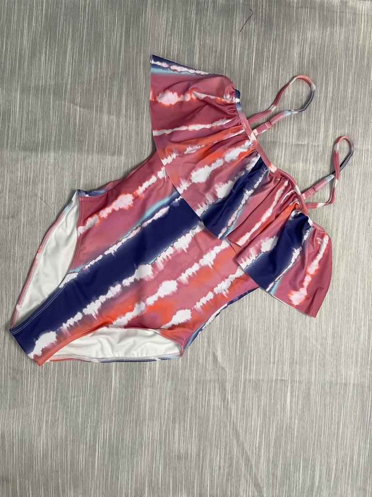 Tie Dye Pink/Purple One piece