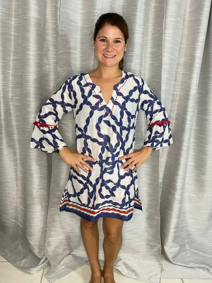 Marine Dress/Cover-up🛍️
